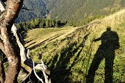 Anello dei MONTI ARETE (2227 m) e VALEGINO (2415 m) da Cambrembo di Valleve il 14 ottobre 2018 - FOTOGALLERY